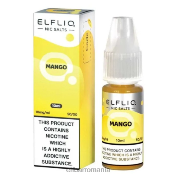 elfbar elfliq nic saruri - mango - 10ml-10 mg/ml original DF24S188