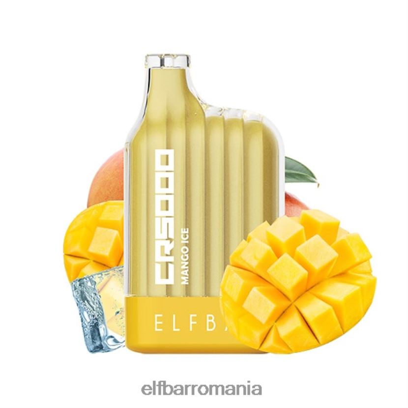 ELFBAR cea mai bună aromă vape de unică folosință seria de gheață cr5000 gheata de mango R06FNN22